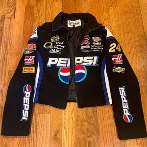 Vintage Pepsi Dupont Jeff Gordon Nascar Racing Jacket